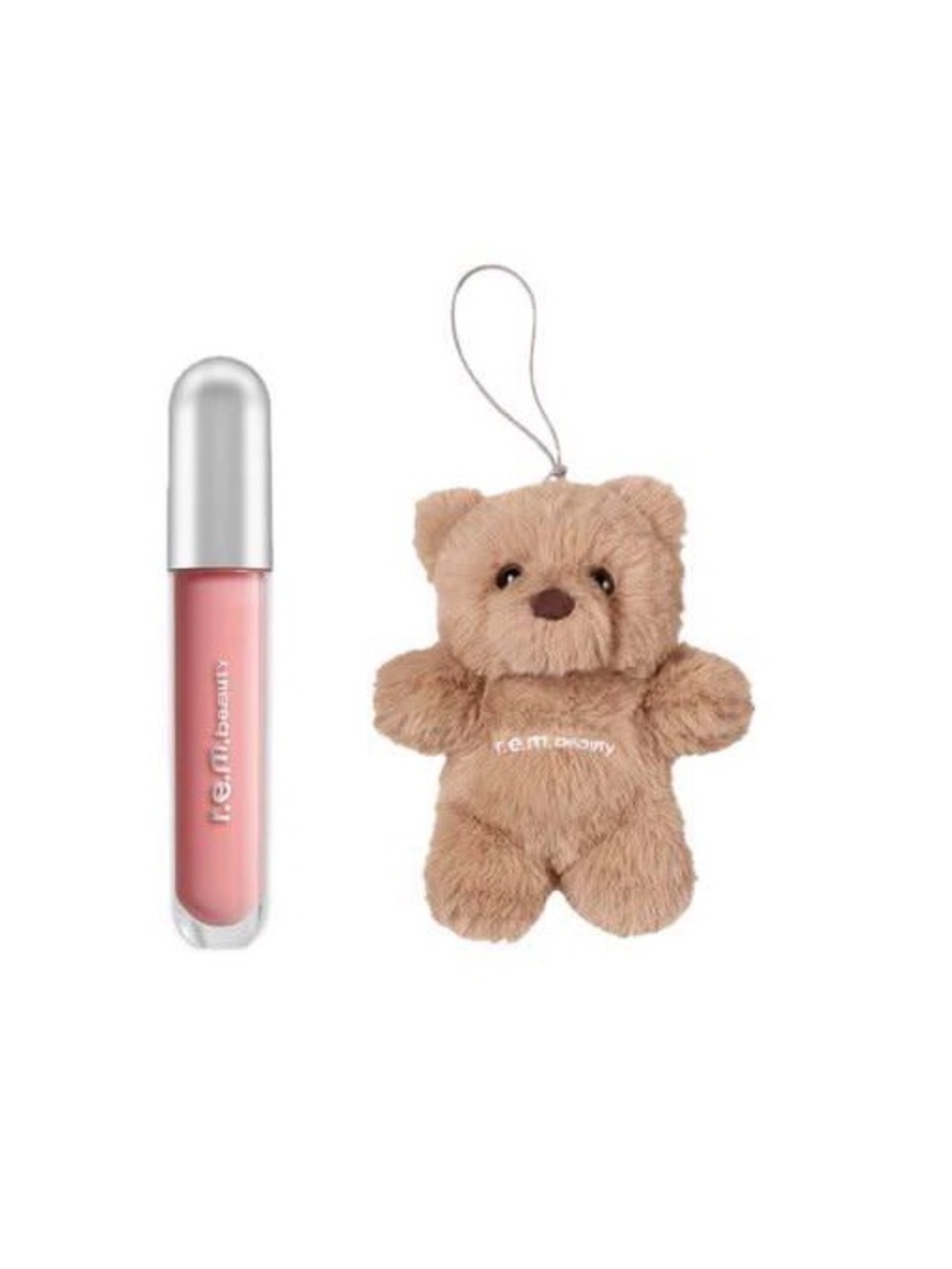 Ariana Grande RARE limited REM Teddy Bear and lipgloss NEW